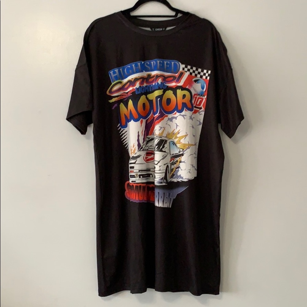 Oversize T-shirt dress